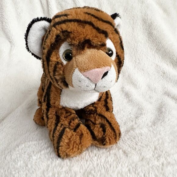Wild Republic Cuddlekins Tiger Cub Plush Toy Stuffed Animal Realistic Zoo Toy - Picture 1 of 6